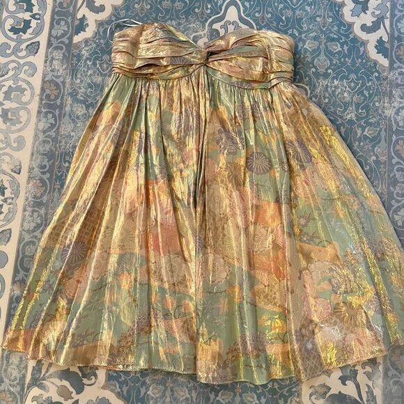 ABS Allen Schwartz Dresses & Skirts - ABS Size 12 Formal Dress Boned Bodice Mermaid Fairy Unicorn Material NEW